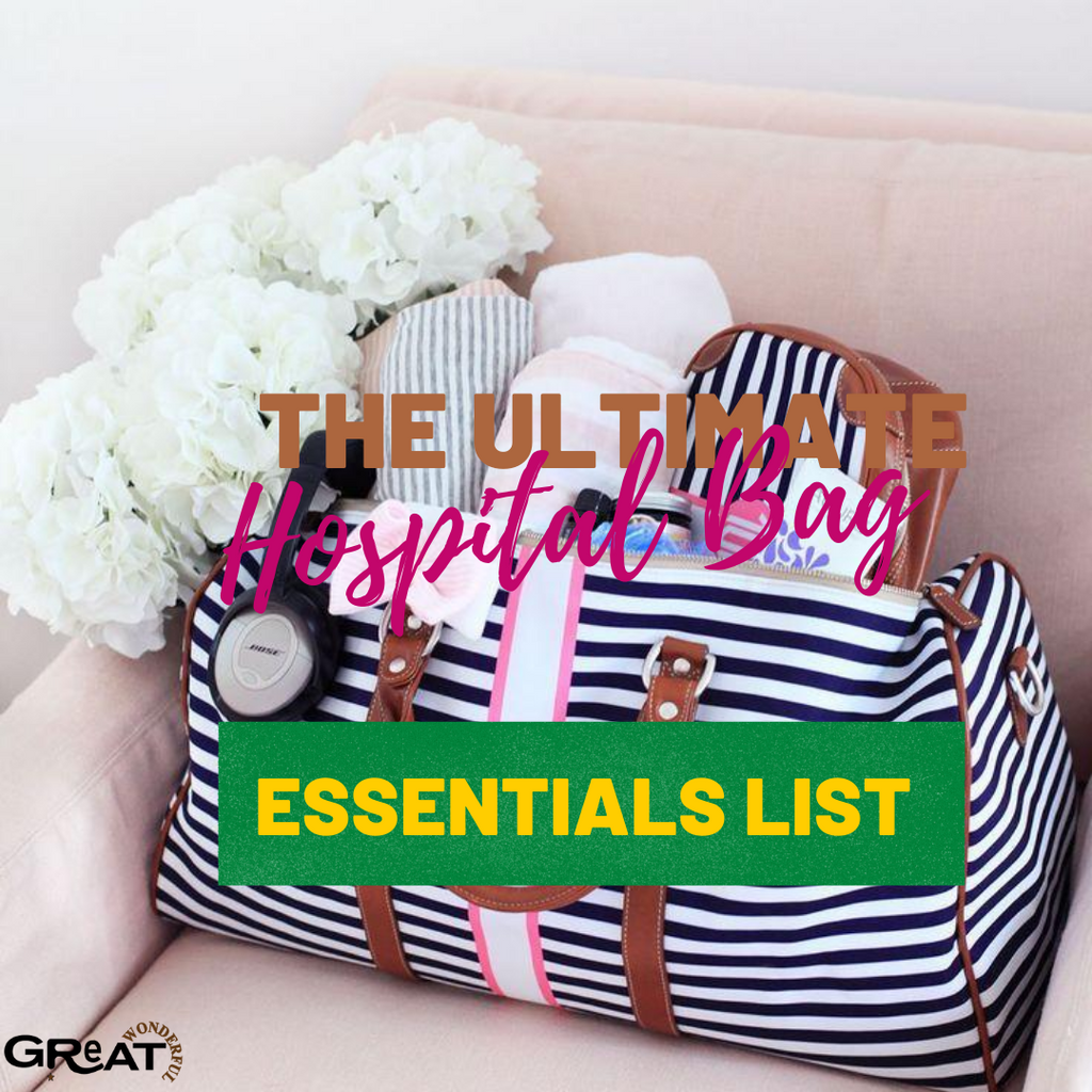 Hospital Bag Essentials for mum, baby and dad