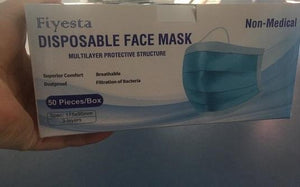 50 Face Mask - Shop face masks online, Triple layer filtered face masks, Feminine care, baby care
